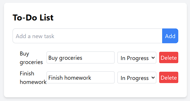 To Do List