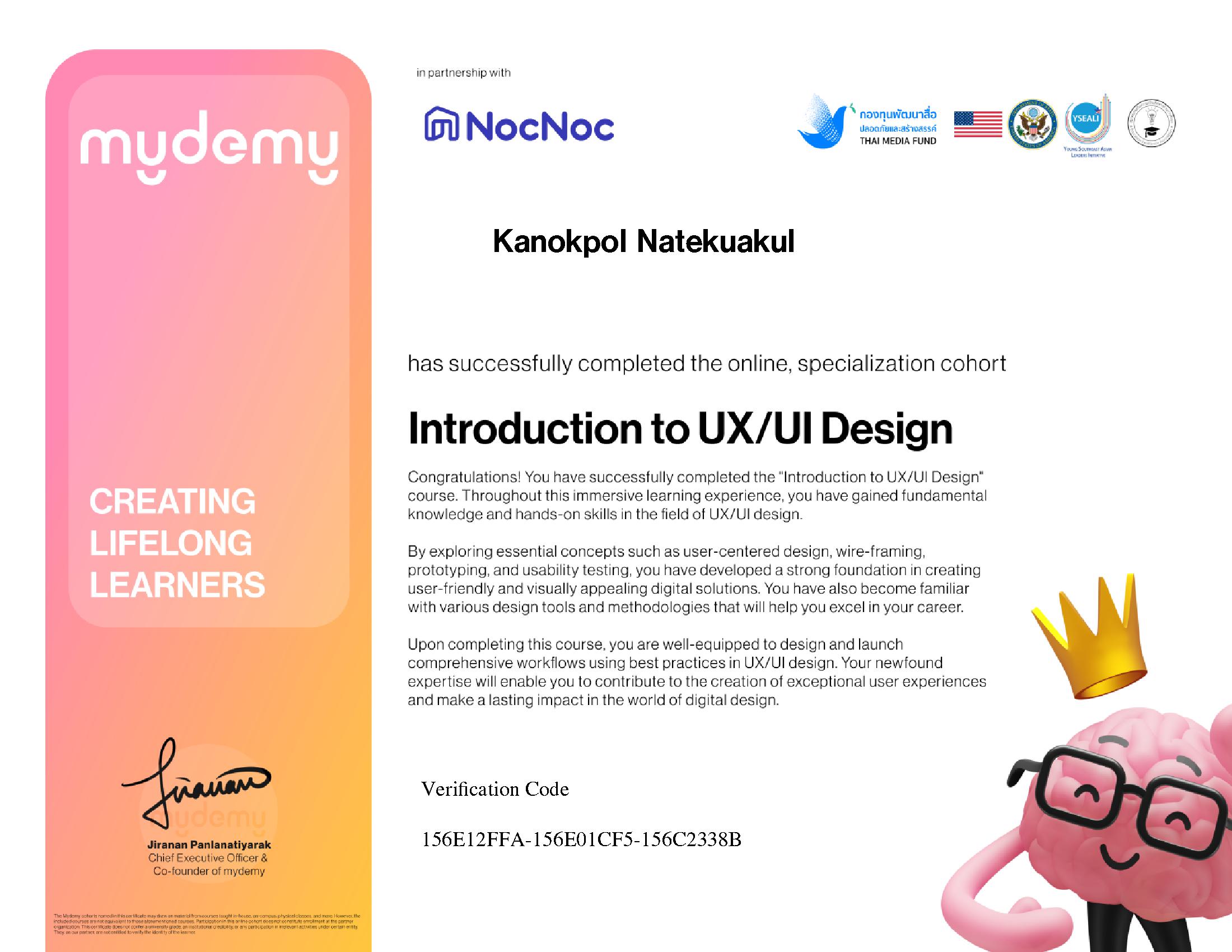 Introduction UX/UI Design